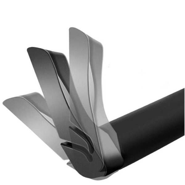 Bicycle aluminum alloy integrated small handle, frosted handle, secondary handle